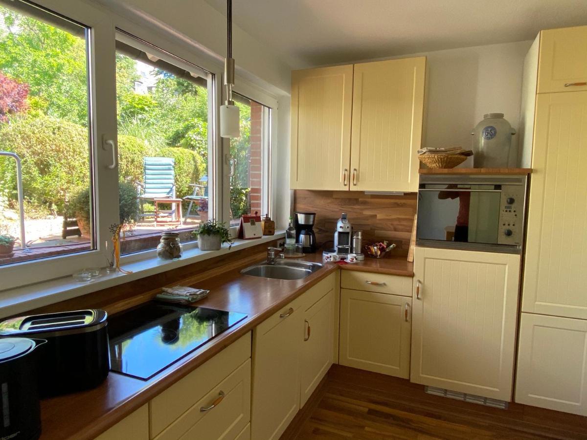 "An Der Alten Muehle 1" Fewo 120 Qm, Zwei Grosse Schlafzimmer, Suedbalkon, Gartenterrasse & Wallbox バート・ベントハイム エクステリア 写真